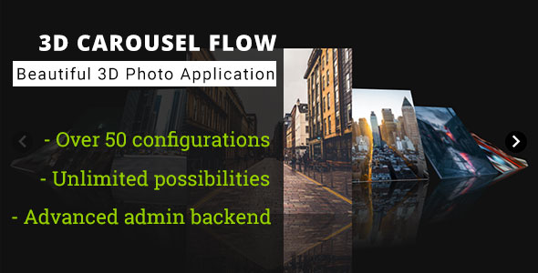 3D Carousel Flow - Advanced Media Gallery icon