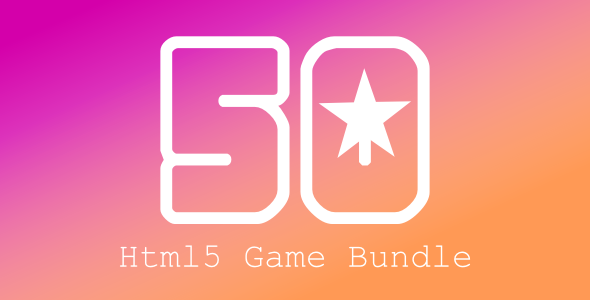 (50) Games Sale | Html5 Game Bundle | Construct 2 icon
