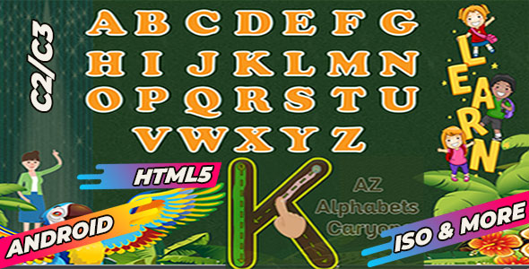 A-2-Z Alphabets Caryons (Letters Tracing) icon