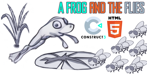 A Frog And The Flies (HTML5 Game - Construct 3) icon