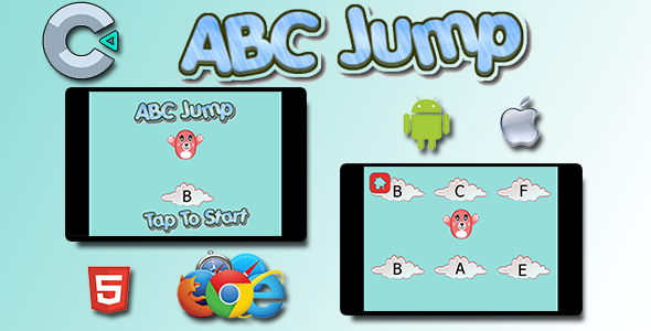 ABC Alphabet Jump - HTML5 Mobile Game icon