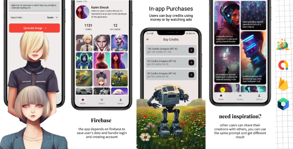AI Art Creator - turn text into art icon