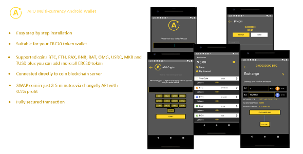 APO Multi-currency Android Wallet icon