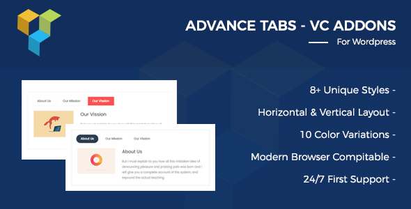 Advance Tabs For Visual Composer icon
