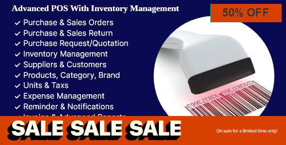 Advanced POS With Inventory Management icon