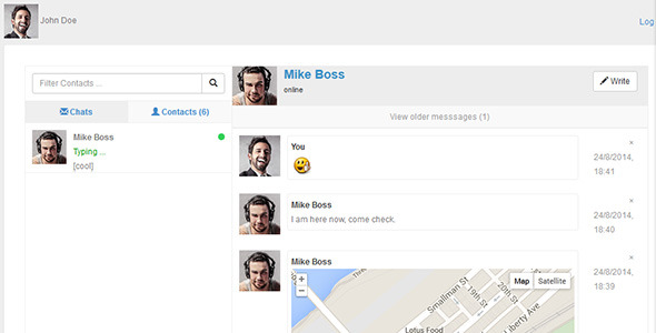 Ajax Chat System icon