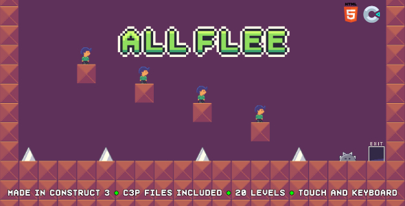 All Flee - HTML5 Platform game icon