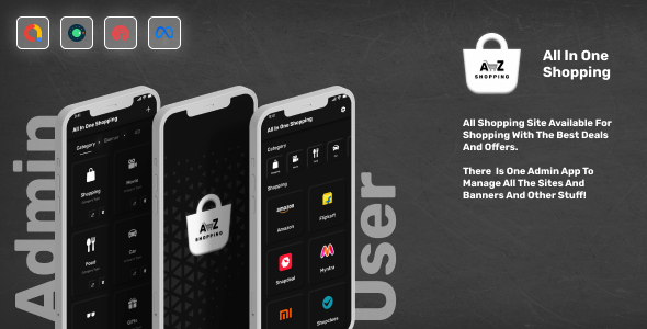 All In One Shopping Affiliate with Admin App icon