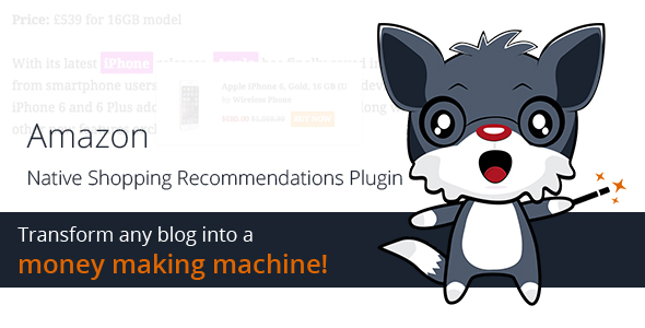 Amazon Native Shopping Recommendations Plugin icon