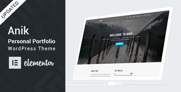 Anik - Personal Portfolio WordPress Theme icon