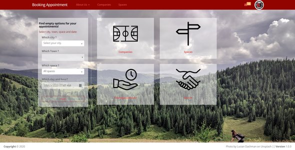 Appointment Booking System (Website) for Multiple Account (Compatible with all sectors) icon