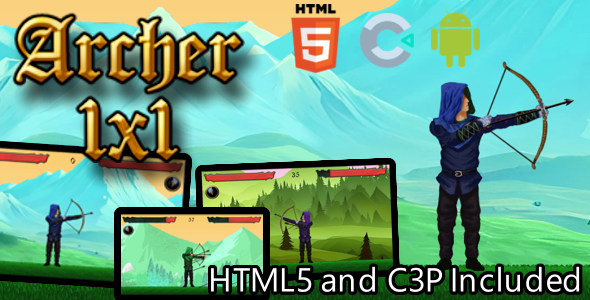 Archer 1x1 HTML5/Construct 3 Game icon