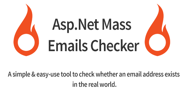 Asp.Net Mass eMails Checker icon