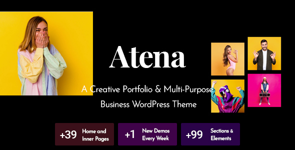 Atena - A Creative Portfolio WordPress Theme icon