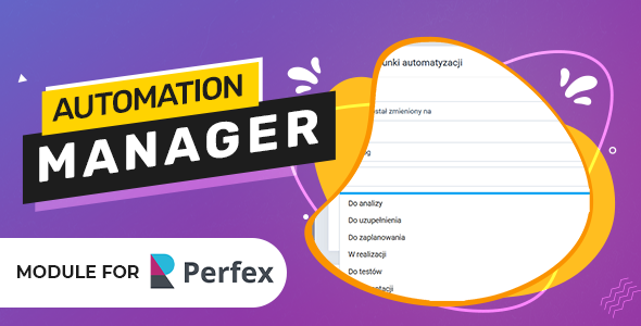 Automation Manager for Perfex CRM icon