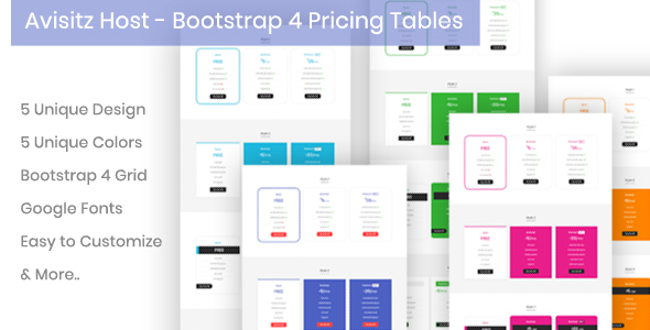 Avisitz Host - Bootstrap 4 Pricing Tables icon