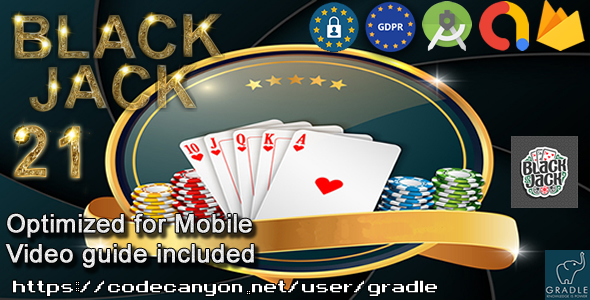 BLACKJACK 21 (Admob + GDPR + Android Studio) icon