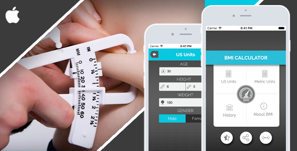 BMI Calculator for iOS icon