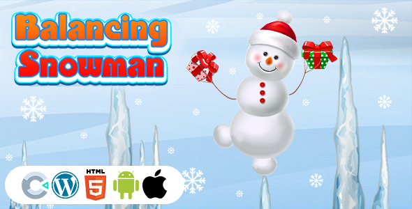 Balancing Snowman Game (Construct 3 | C3P | HTML5) Christmas Game icon
