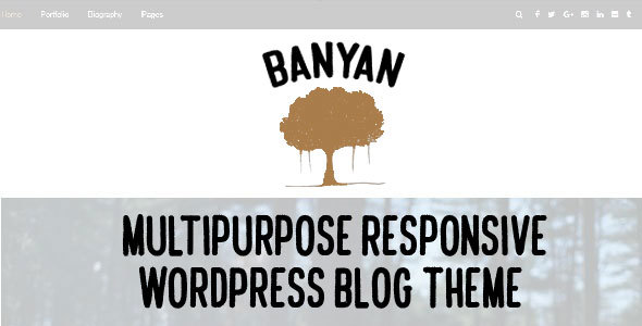 Banyan - Multipurpose Responsive WordPress Blog Theme icon