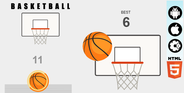 Basketball - HTML5 Game - Construct2 & Construct3 CAPX icon