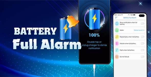 Battery Full Alarm for Android icon