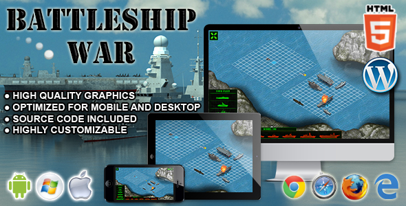 Battleship War - HTML5 Skill Game icon