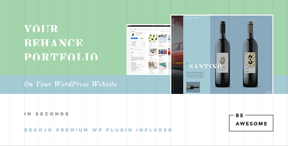 BeAwesome - Creative Behance Portfolio WP Theme icon