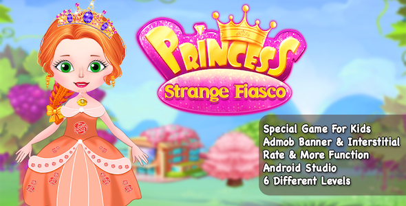 Best Casual Game + Princess Strange + Ready For Publish + Android icon