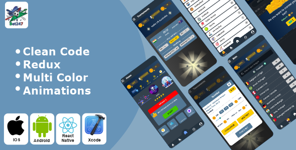 Bet247 - Online Casino Sports Betting Template Fantasy React Native App icon