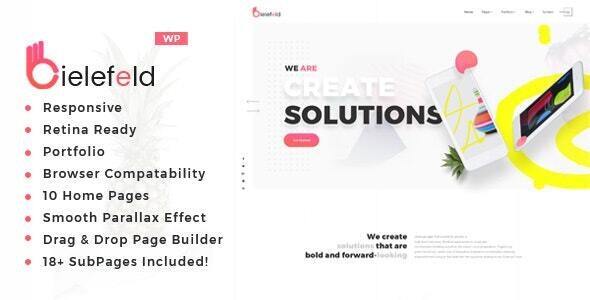 Bielefeld - Multipurpose Creative Portfolio WordPress Theme icon