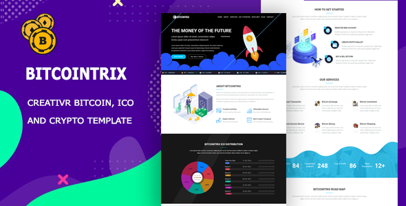 Bitcointrix - Bitcoin, ICO & Crypto Template icon
