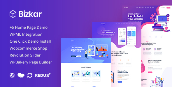 Bizkar - Creative Agency WordPress icon