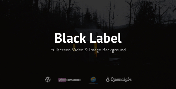 Black Label - Fullscreen Video & Image Background icon