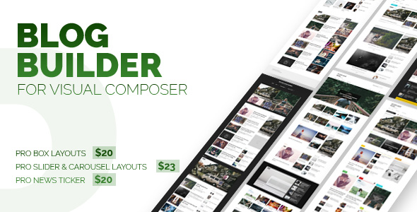 Blog Builder For WPBakery Page Builder (Visual Composer) icon