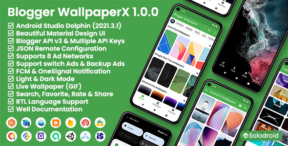 Blogger WallpaperX - Blogger API v3 icon