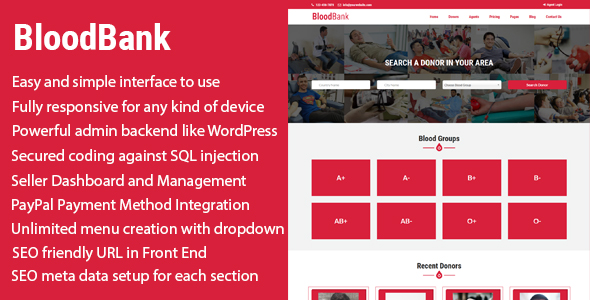 BloodBank - Blood Donor Directory Management icon