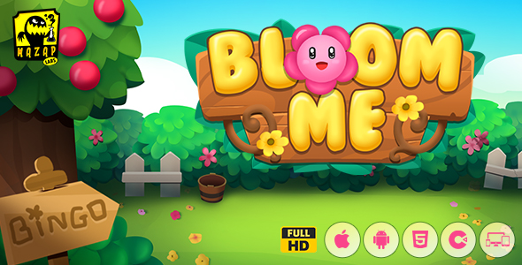 Bloom Me - Color Bingo Arcade Game (Construct) icon