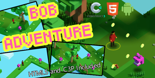 Bob Adventure - HTML5/Construct 3 Game icon