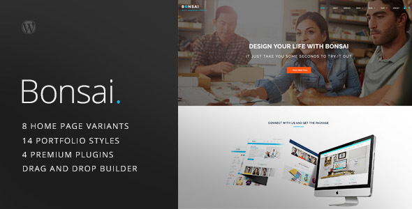 Bonsai - Multipurpose Multi/One Page Responsive WordPress Theme icon