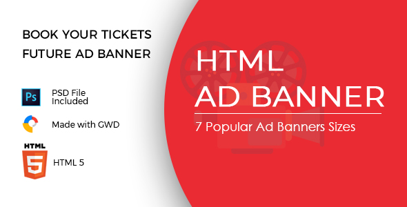 Book Your Tickets Ad Banners icon