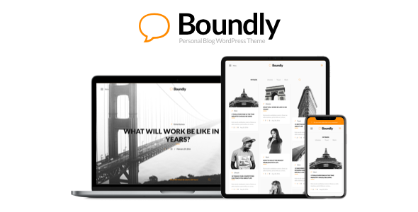 Boundly - Personal WordPress Blog Theme icon