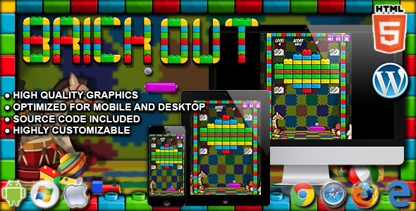 Brick Out - HTML5 Arcade Game icon