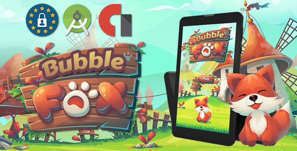 Bubble Fox Shooter ( Android Stutoi + admob Banner & interstitiel ) icon