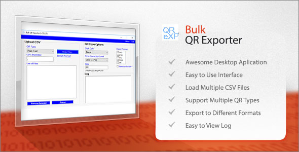Bulk QR Exporter icon