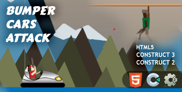 Bumper Cars Attack HTML5 Construct 2/3 icon