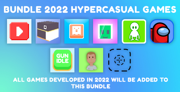 Bundle 2022 Hypercasual Games. Mobile, Html5 Game .c3p (Construct 3) icon