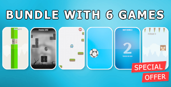 Bundle with 6 games icon