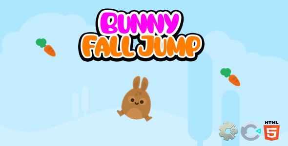 Bunny Fall Jump - Construct 2/3 Game icon