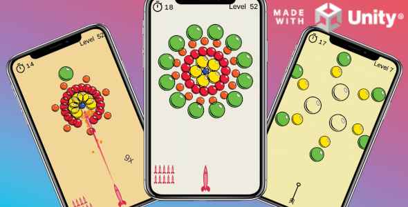 Burst 'em All Unity Hyper Casual Game For Android and iOS icon